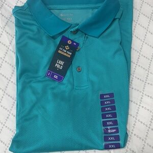 Nike Men's Teal Polo Shirt